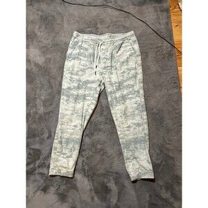 Athleta Blue Cotton Blend Jogger Pants